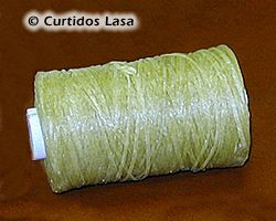 WAXED THREAD REEL FOR HAND SEWING, 100 gr.
